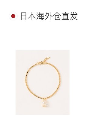 1h可退 日本直邮Adam et Rope' 女士玻璃珠吊坠手链 2025CGAZ0507