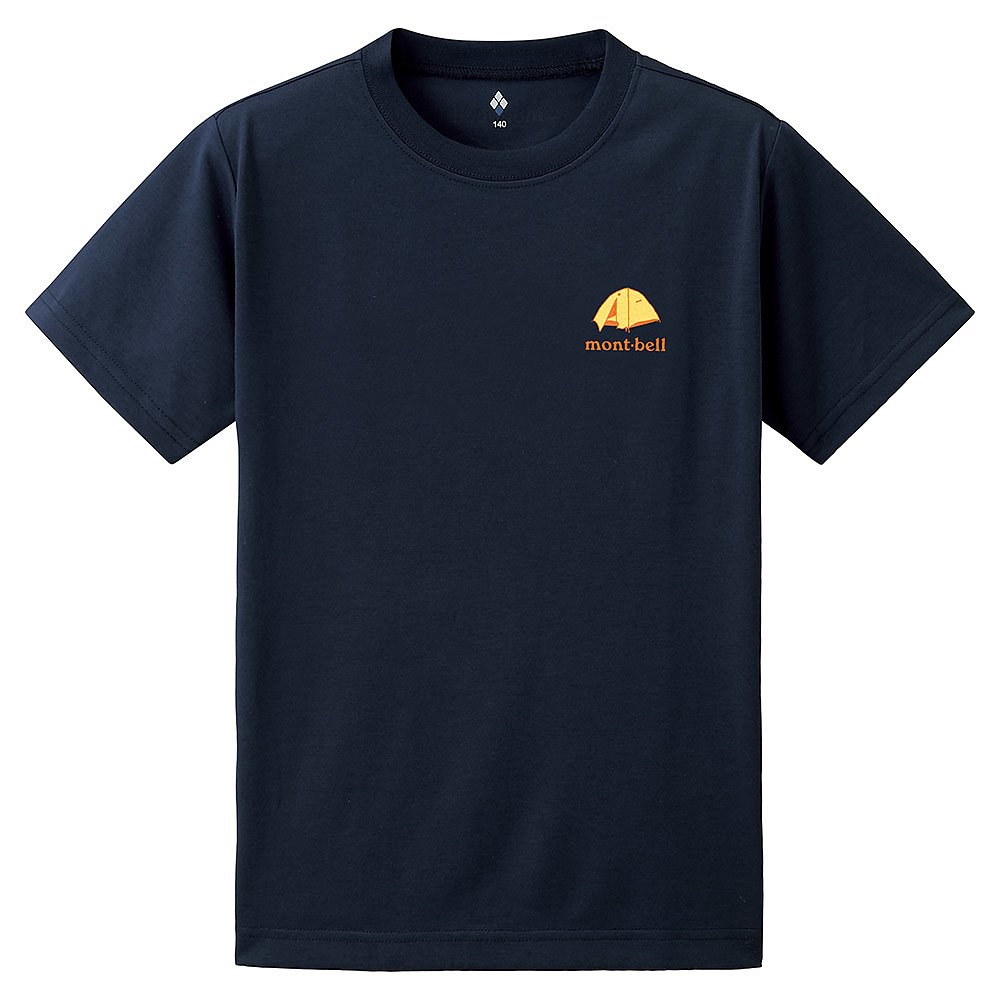 日潮跑腿Montbell蒙贝欧 儿童卡通图案圆领短袖T恤 LBL 160 11148 - 图2