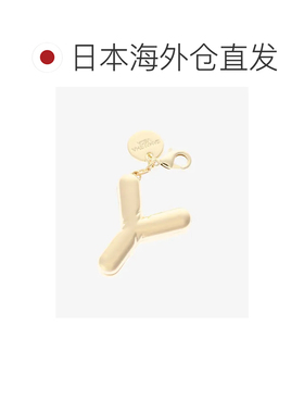 日本直邮Samantha Thavasa 气球字母拉链头吊饰 Y 金色挂饰