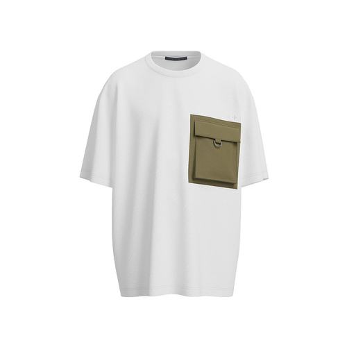 1h可退 日本直邮TATRAS 男士宽松版型T恤 MTLA25S8008M - 图0