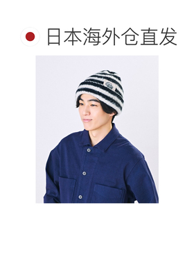 日本直邮CA4LA 男女同款 加厚针织毛线帽 边饰刺【付后1h可退】