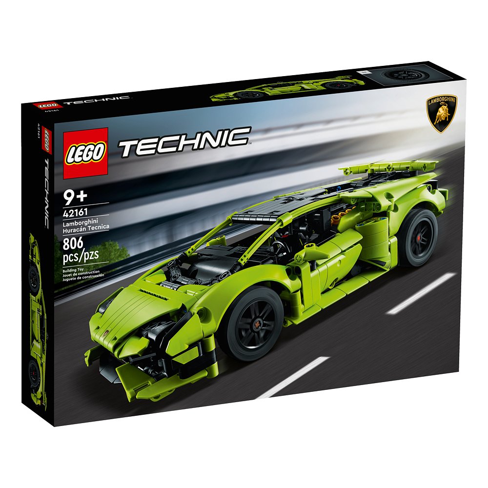 日潮跑腿LEGO乐高兰博基尼 Huracán Tecnica42161儿童拼插积木-图2