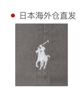 日本直邮Ralph Lauren 棉质斜纹棒球帽 020灰色