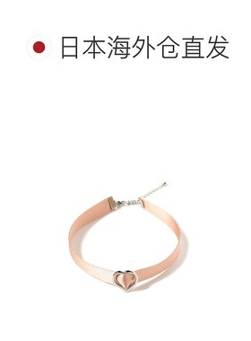1h可退 日本直邮Ray BEAMS 女士心形吊坠缎带项圈 61441658058