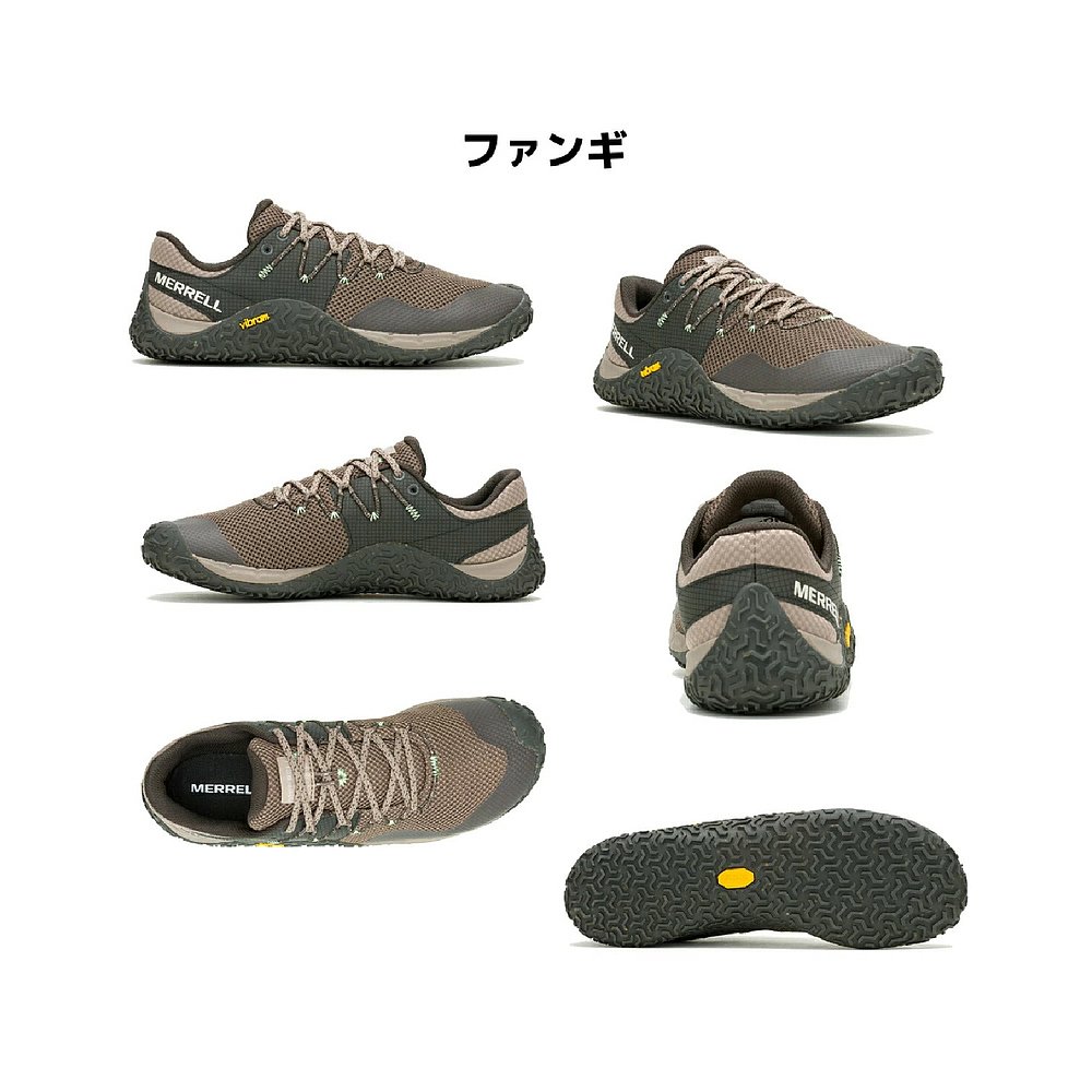 日本直邮Merrell Trail Glove 7 男士轻便赤足鞋适合越野跑露营和 - 图0