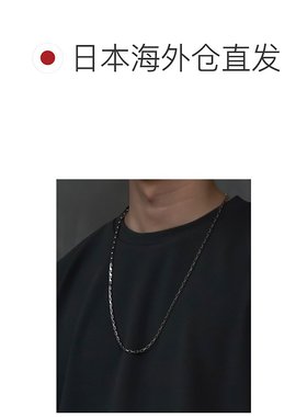 1h可退 日本直邮SBG 男士合作款方块链条长款吊坠项链  sbgch084