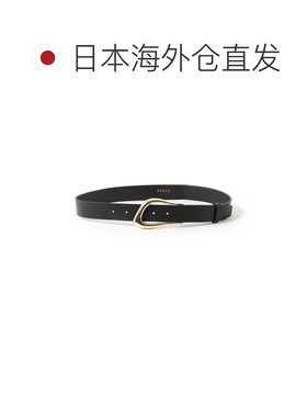 日本直邮EPOCA 女士 牛皮流线型扣腰带 M5301807__【付后1h可退】