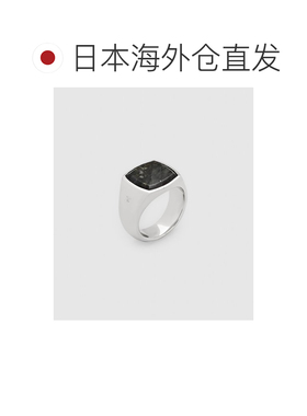 1h可退 日本直邮TOMWOOD 男女同款 高品质银925 黑色拉尔维卡石