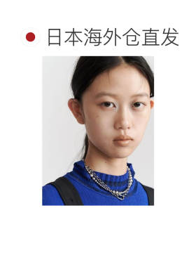日本直邮UN3D. 女士 不锈钢4WAY球链项链 可调多戴法设计 5226309