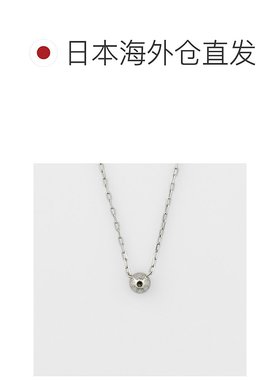 日本直邮日潮 agete 阿卡朵 白金钻石项链（0.1克拉） 白色 均码