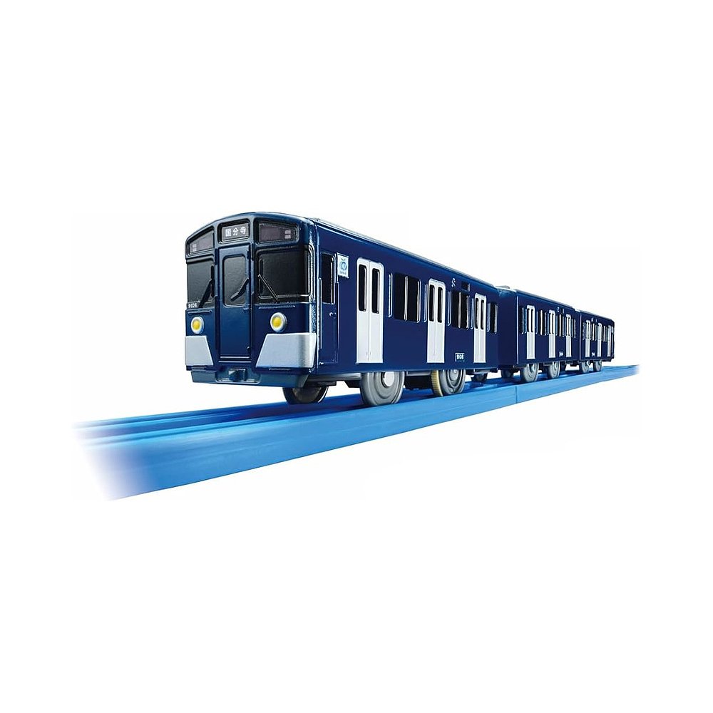 【日本直邮】多美玩具 Plarail 西武铁道 9000 系列(蓝色)火车 - 图0