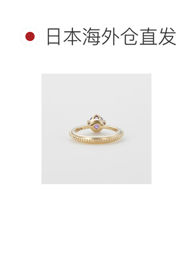 日本直邮日潮 agete 阿卡朵＜2月生日石＞K10紫水晶婴儿戒指紫色