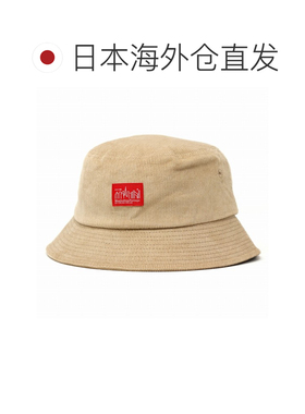 日本直邮Manhattan Portage 女士灯芯绒渔夫帽 黑色 棕色 米色 秋