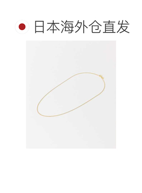 1h可退 日本直邮TOM WOOD 男士 纯银镀金纤细链款项链 UMA6100270