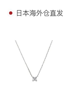 日潮跑腿vendome 铂金钻石 0.10 克拉 花冠项链 铂金 40cm APVN15