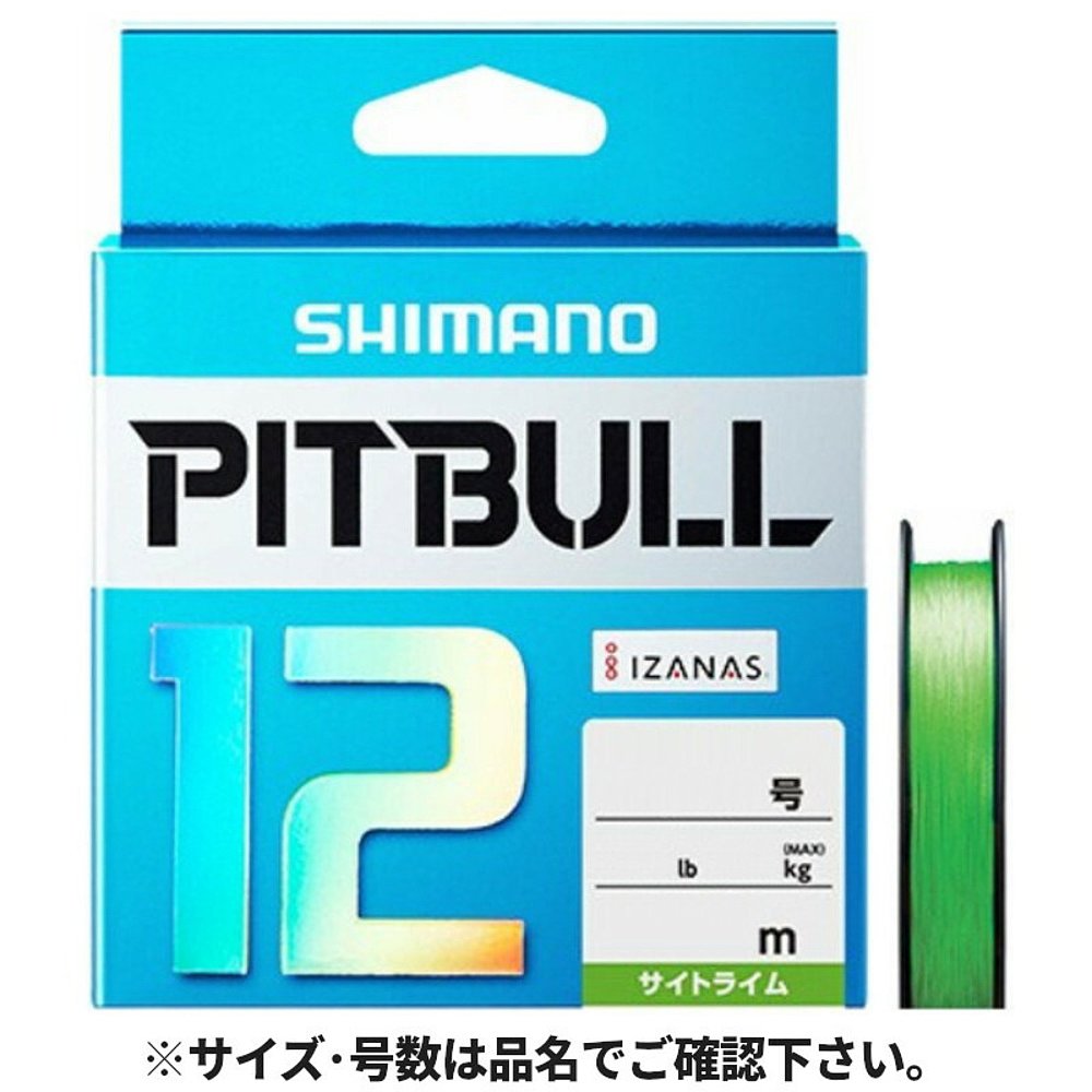 日本直邮Shimano Pitbull 12 PLM62R 200m 1.2 号场地石灰 - 图2