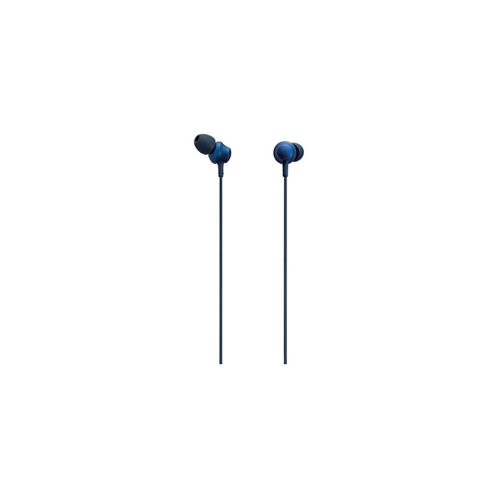 【日本直邮】Panasonic松下耳道式耳机兼容智能手机 蓝色RP-TCM36 - 图0