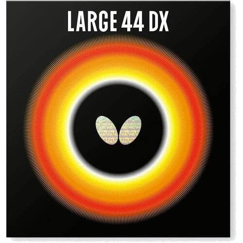 【日本直邮】BUTTERFLY蝴蝶LARGER 44 DX乒乓球拍胶皮  黑/厚款 - 图0