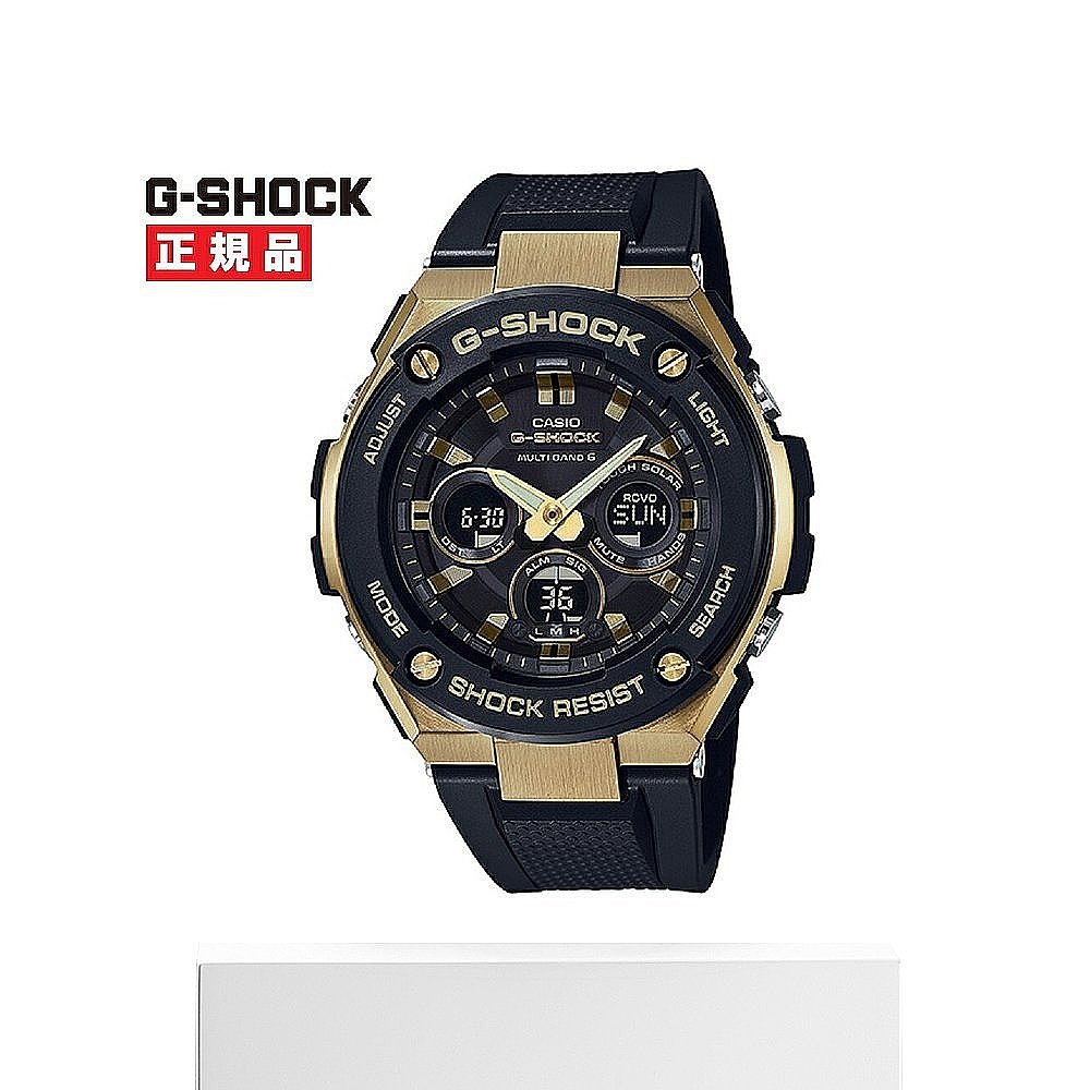 CASIO 卡西欧 G-SHOCK G-STEEL 太阳能 GST-W300G-1A9JF - 图3