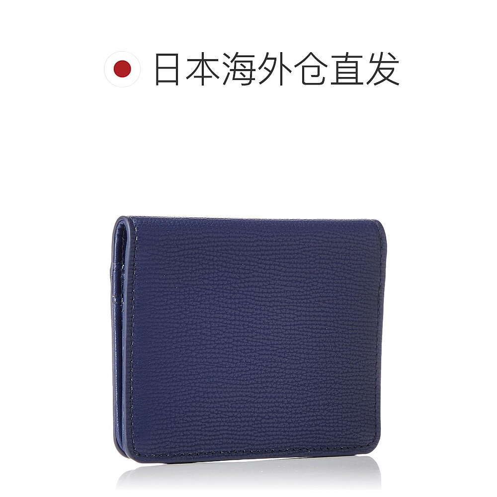 【日本直邮】Legat Largo Lineare LJ-E1511 带卷轴的卡包 Navy - 图1