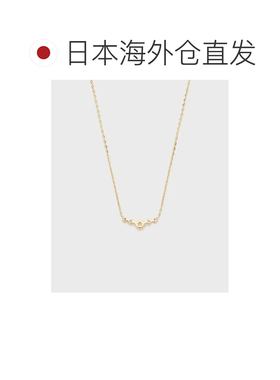 日本直邮NOJESS 女士K10蛋白石项链 温柔的颜色渐变 美丽U形轮廓