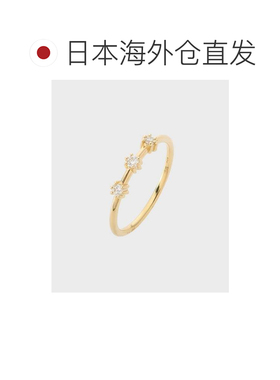 日潮跑腿COCOSHNIK 18K金 钻石 3 石爪形戒指 08婚戒