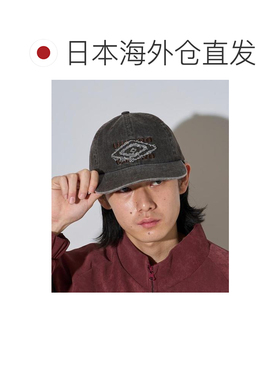 日本直邮UMBRO男款联名做旧LOGO棒球帽 108139440【付后1h可退】