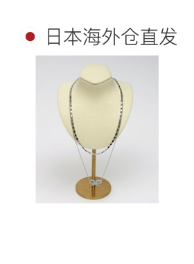 日本直邮ROYAL PARTY 女士 双层丝带亮片项链 756【付后1h可退】