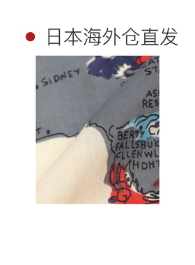 日本直邮SHIPS any BINDU 地图图案围巾 26AW 黄色