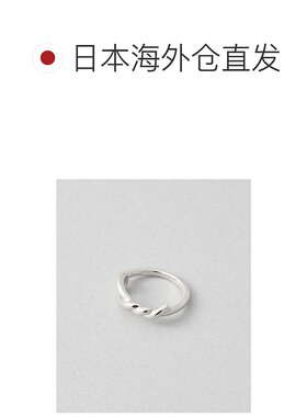 1h可退 日本直邮Jouete 女士 扭结设计 925银 个性粉戒 019785