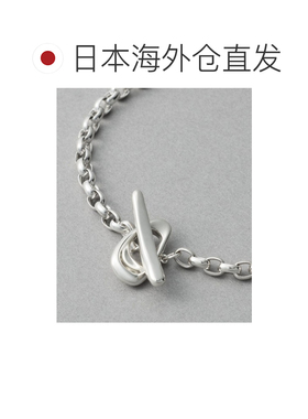 日本直邮ete 女士 半圆线条设计 银925手链 00151087配饰