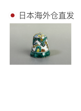 日本直邮九谷烧礼品包装顶针 76 鸟 河合高友装饰品顶针 护身符