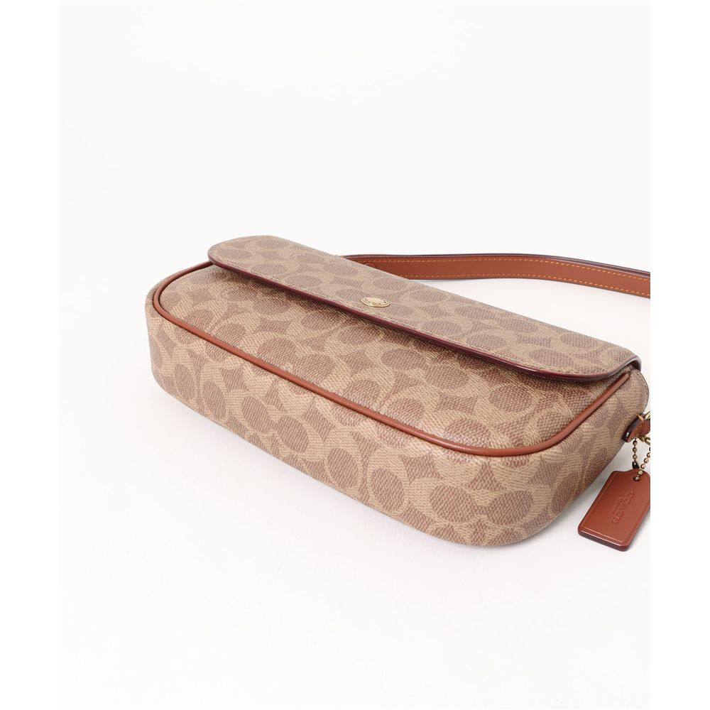 1h可退 日本直邮COACH 蔻驰 Brooke翻盖链条包经典签名帆布款 CAN,淘宝优惠券,粉丝福利购,淘宝优惠卷