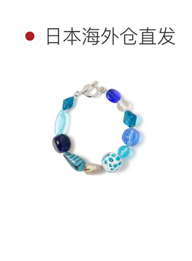 日本直邮Ray BEAMS 女士 多颗玻璃珠手链 6144209【付后1h可退】