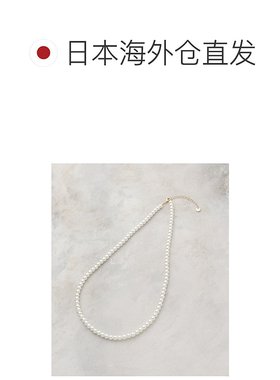 1h可退 日本直邮OPAQUE.CLIP 女士玻璃珍珠长款项链 V领搭配优雅