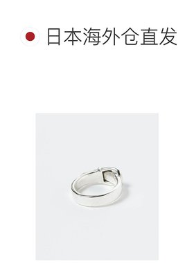 1h可退 日本直邮XOLO JEWELRY 男士银色扣环设计戒指 独特个性 高