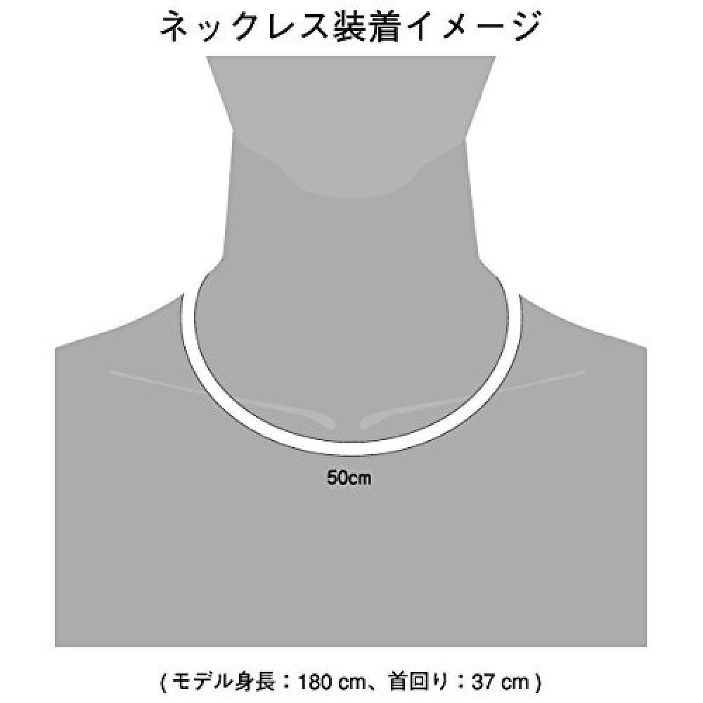 【日本直邮】PHITEN法藤项链拉库瓦脖子X50高端III蓝色50厘米 - 图2