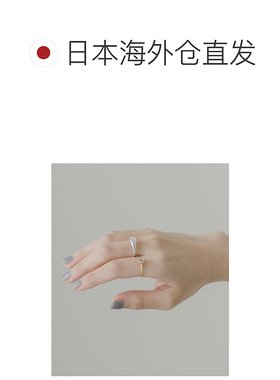1h可退 日本直邮SMELLY 女士 细致石饰戒指与存在感满格的印章戒