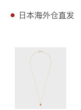 1h可退 日本直邮NOJESS女士K10镶嵌石榴石项链 30243116028