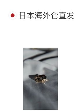 1小时内可退 日本直邮ESIÓ 金色波浪形质感时尚戒指配饰