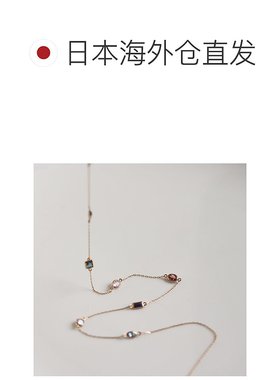 1h可退 日本直邮cui-cui 多彩宝石 K10YG 黄金项链 783732