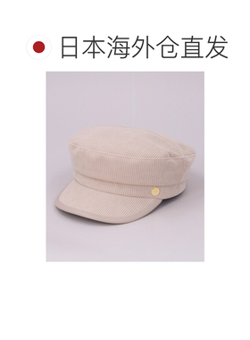日本直邮CA4LA 女士 灯芯绒航海风帽子 TOZ00259 【付后1h可退】