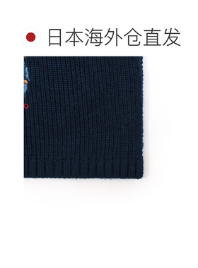 日本直邮Polo Ralph Lauren 男女通用围巾 pc1464 433 纯色牛仔熊