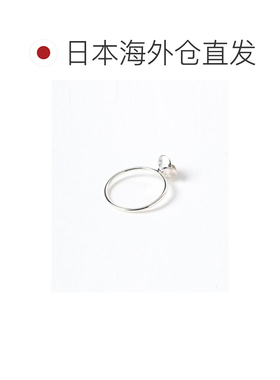 1h可退 日本直邮Ray BEAMS 银色玫瑰戒指饰品配饰