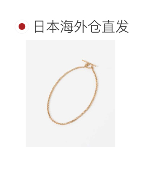 日本直邮in mood 女士 简约S型项圈项链 CR264102【付后1h可退】