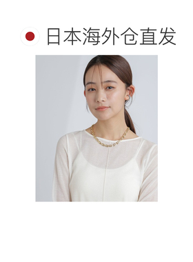 1h可退 日本直邮nano・universe女士复古厚重链条项链 时尚饰品 显