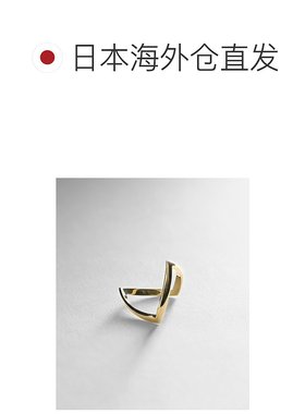 日潮跑腿COCOSHNIK K18 V型戒指 405-66046配饰