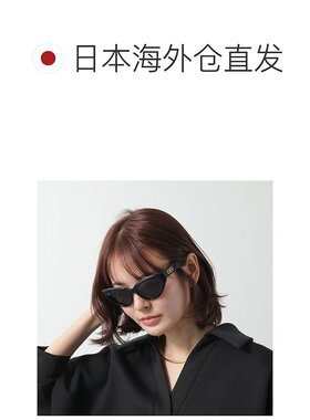 日本直邮BALENCIAGA 女士太阳镜 BB0270S 猫眼/狐眼款全框BB 金属