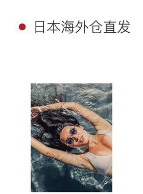 1小时内可退 日本直邮SUNSKI 巴亚尔塔圆框灰色太阳镜正品百搭显