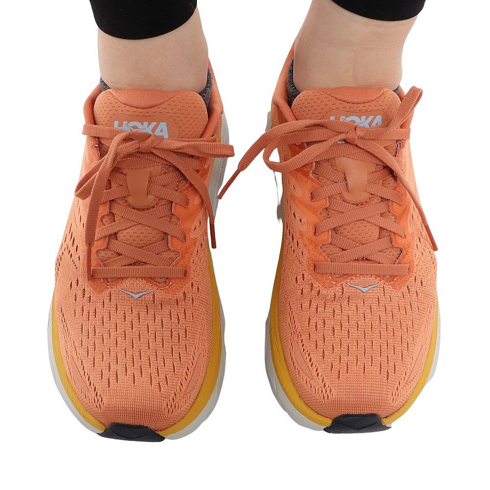 日潮跑腿HOKA ONE女式跑步鞋 慢跑鞋 Clifton 8 1119394-S - 图2